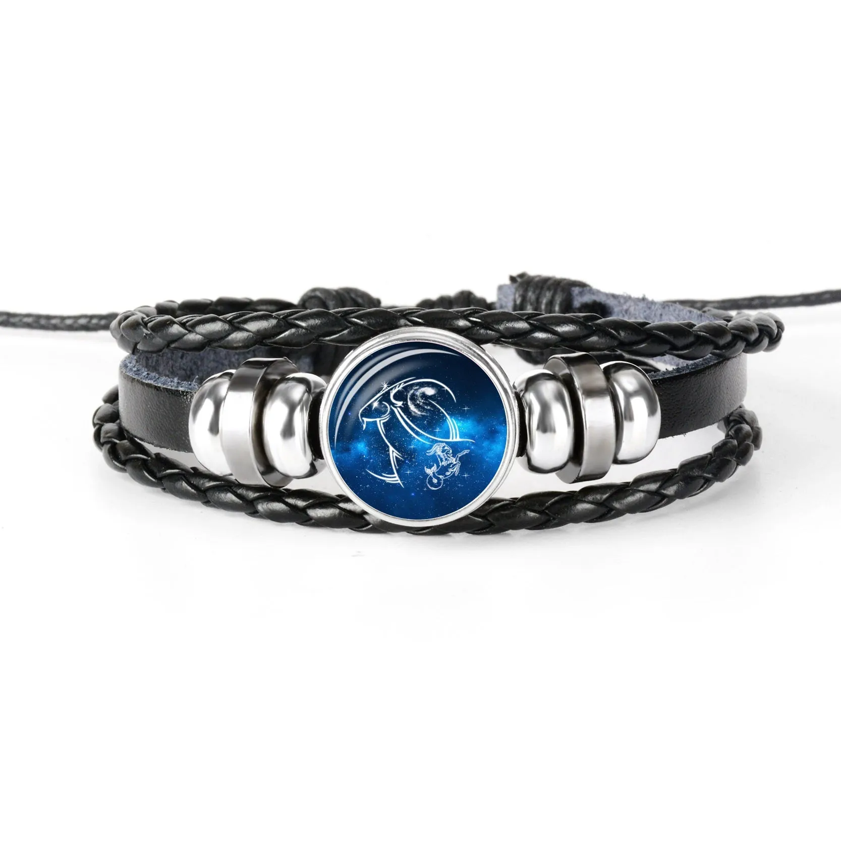 12 Zodiac Sign Bracelets Constellation Charm Jewelry