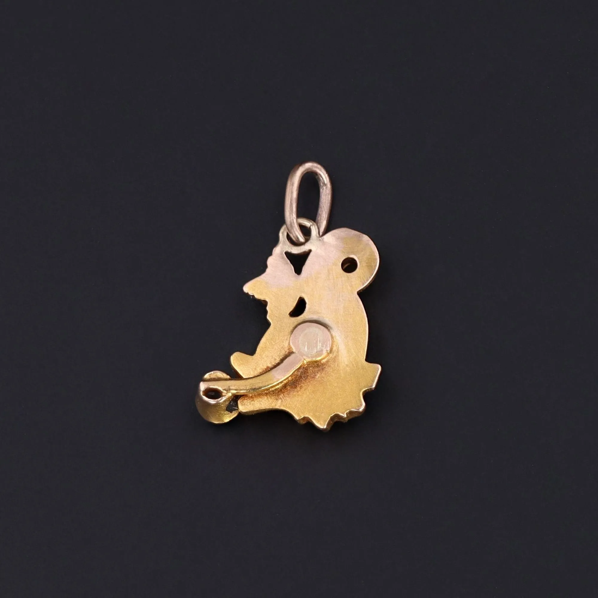 14k Fish Charm or Pendant | Antique Fish Charm