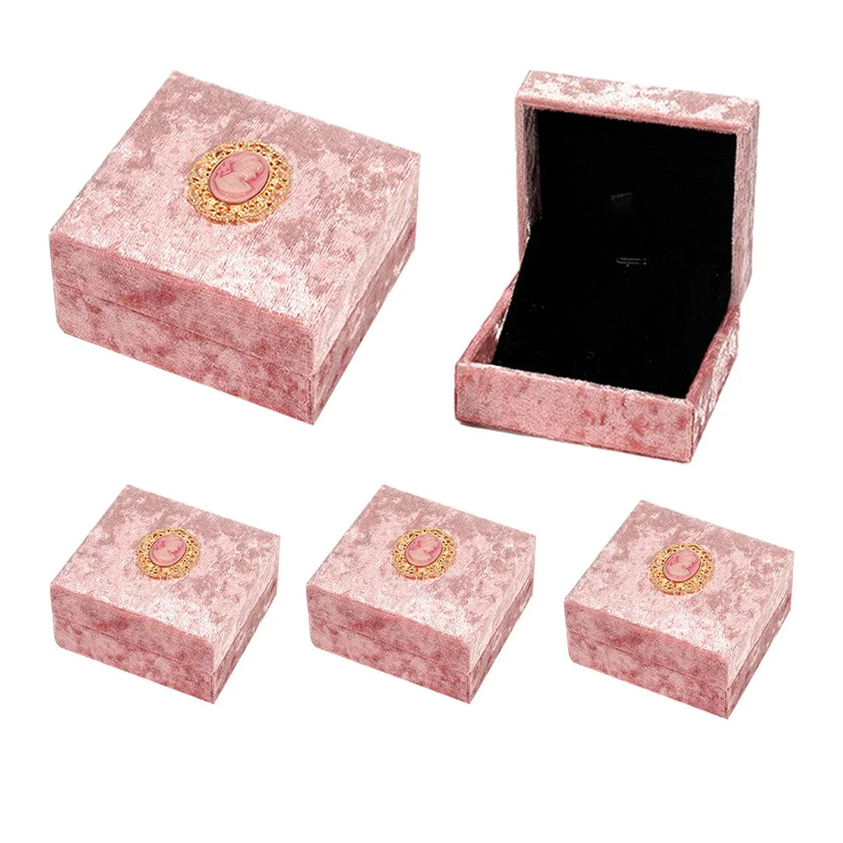 5PCS  Jewelry Box Gift Packing Wedding Box