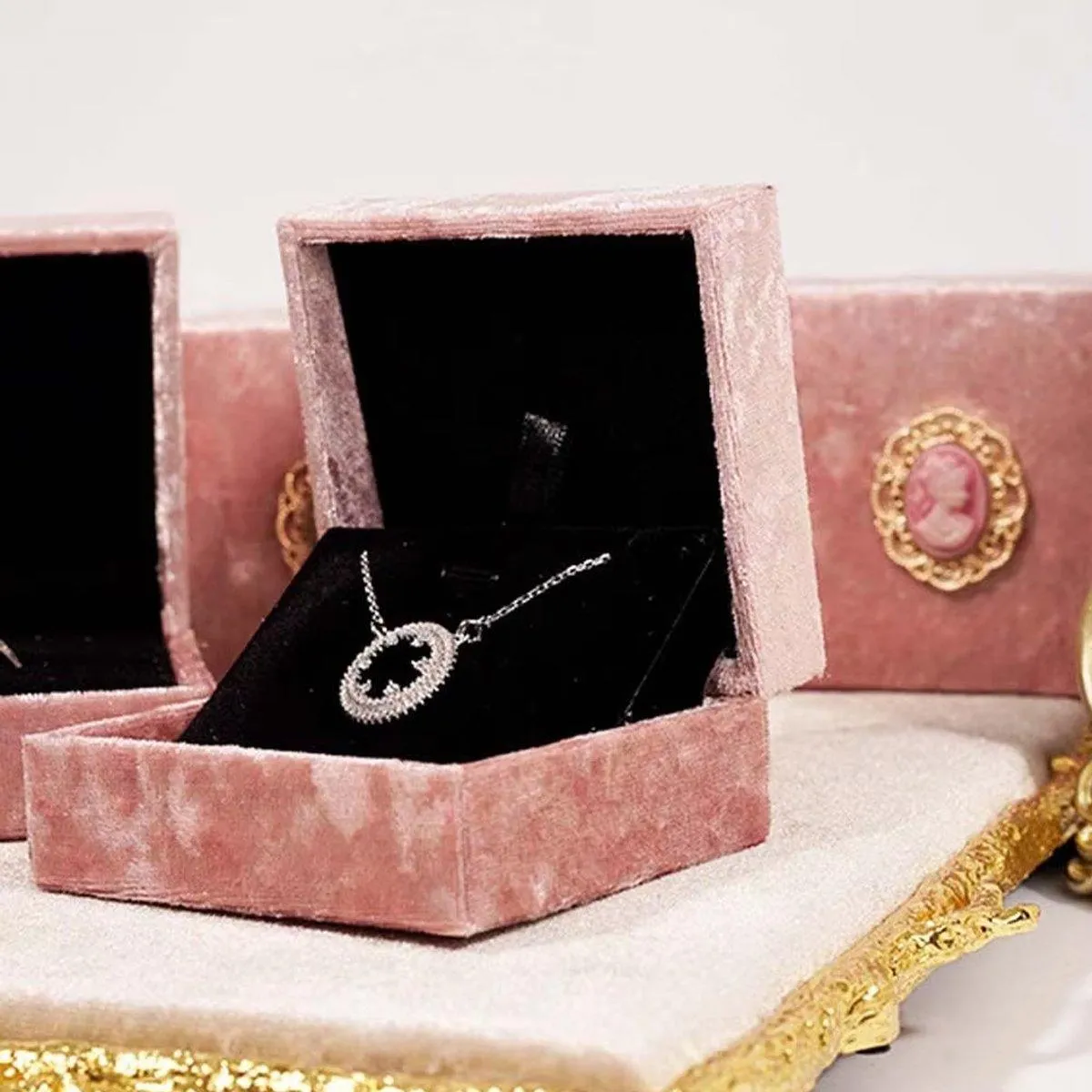 5PCS  Jewelry Box Gift Packing Wedding Box