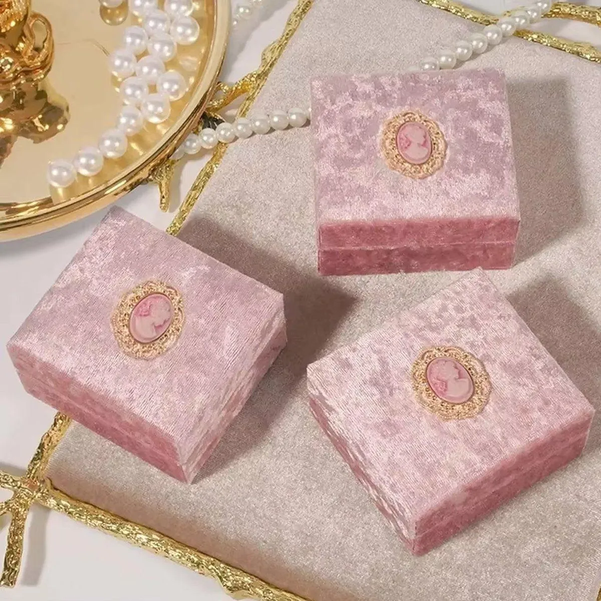 5PCS  Jewelry Box Gift Packing Wedding Box