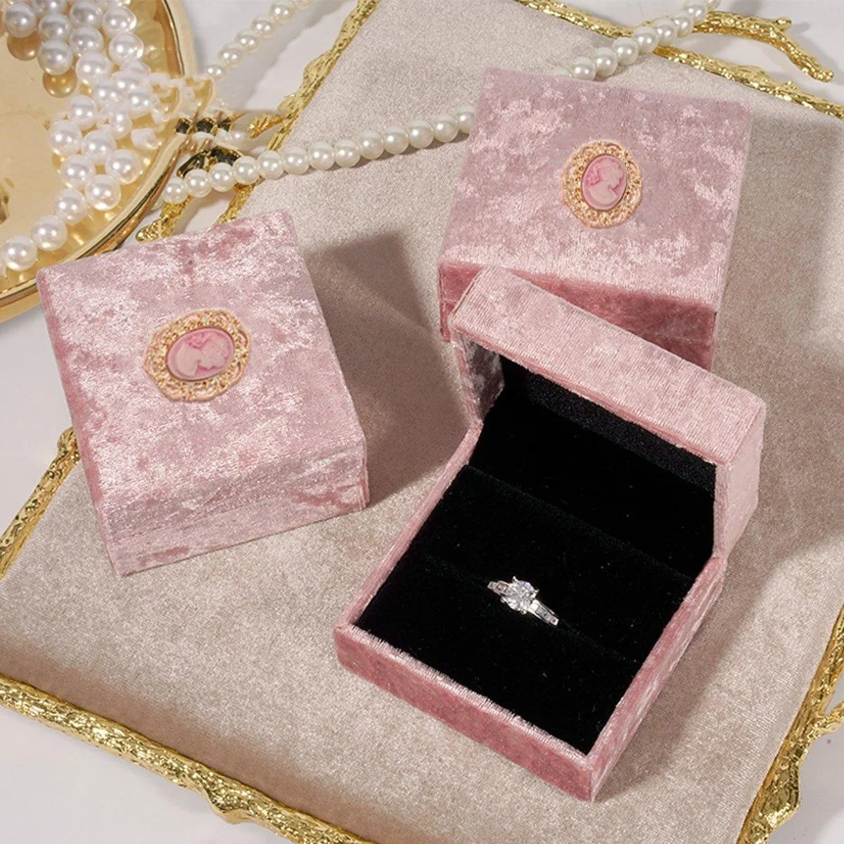 5PCS  Jewelry Box Gift Packing Wedding Box