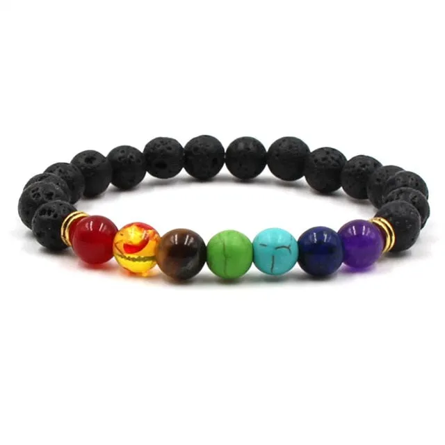 7 chakra bracelet - healing and balance