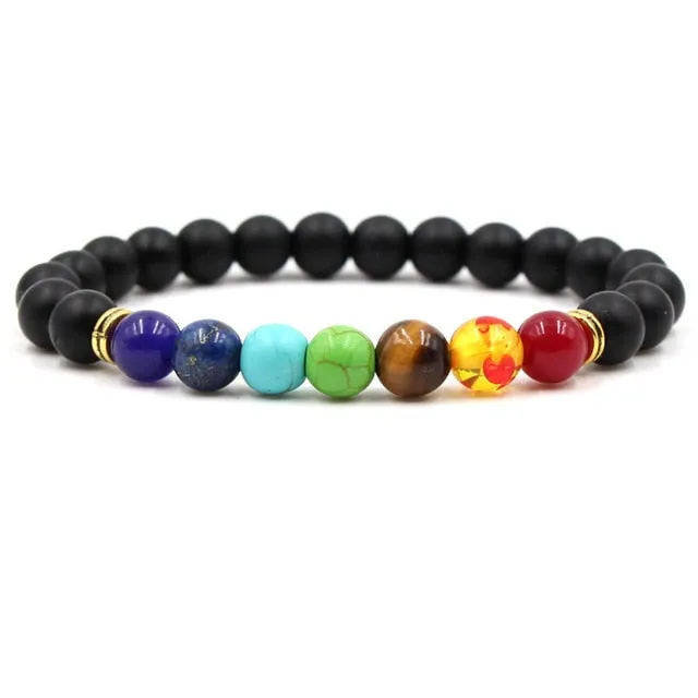 7 chakra bracelet - healing and balance