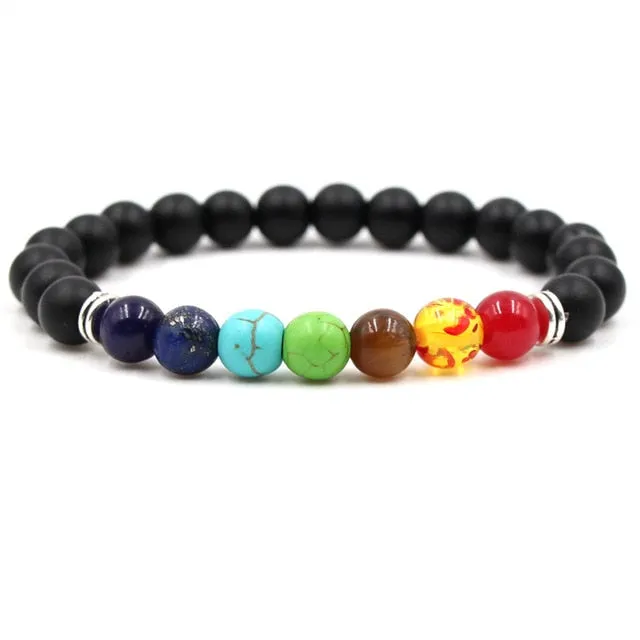 7 chakra bracelet - healing and balance