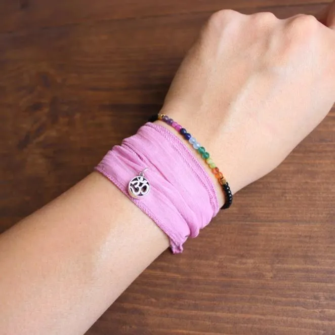 7 Chakra Crystal Bead Bracelet