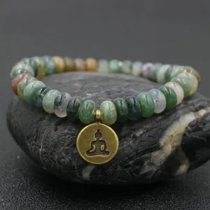 7 chakras pendant Buddha bracelet