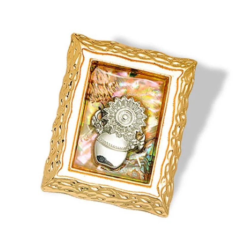 Abstract Brooch - Framed Fantasy
