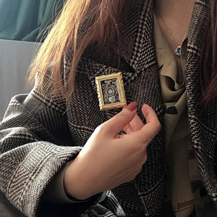 Abstract Brooch - Framed Fantasy