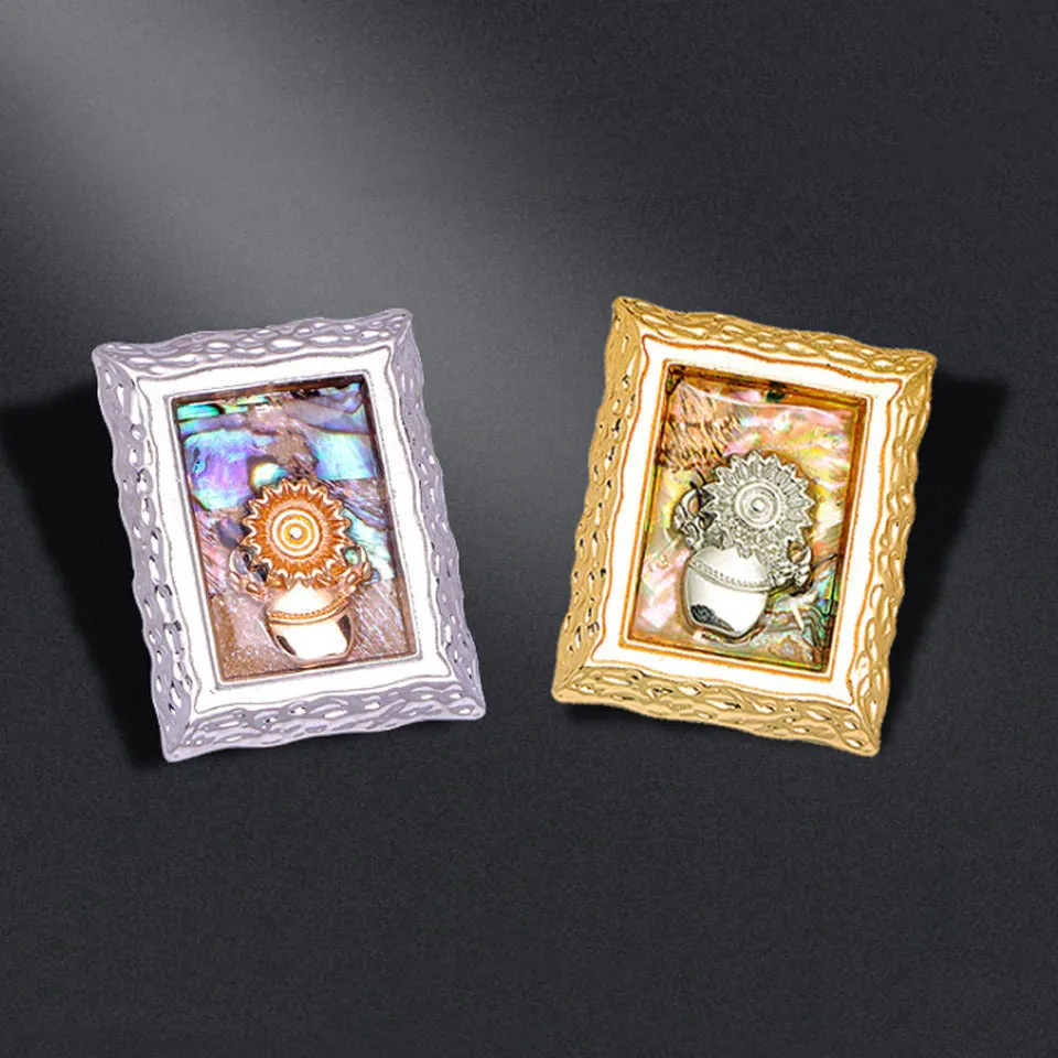 Abstract Brooch - Framed Fantasy
