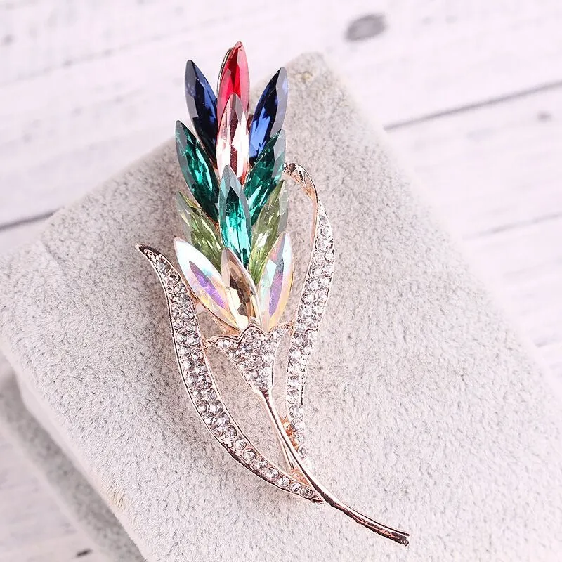 Abstract Brooch - Grain I