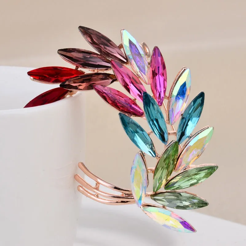 Abstract Brooch - Grain II