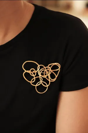 Abstract Brooch