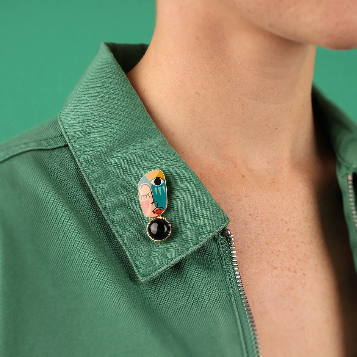 Abstract Dream Taratata Brooch 2