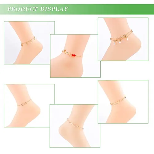 Adjustable Beach Anklet Set