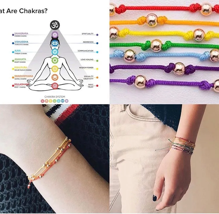 All Color With Gold Balls Chakra VV0315