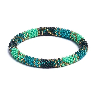Amazon Dew | Himalayan Glass Bead Bracelet