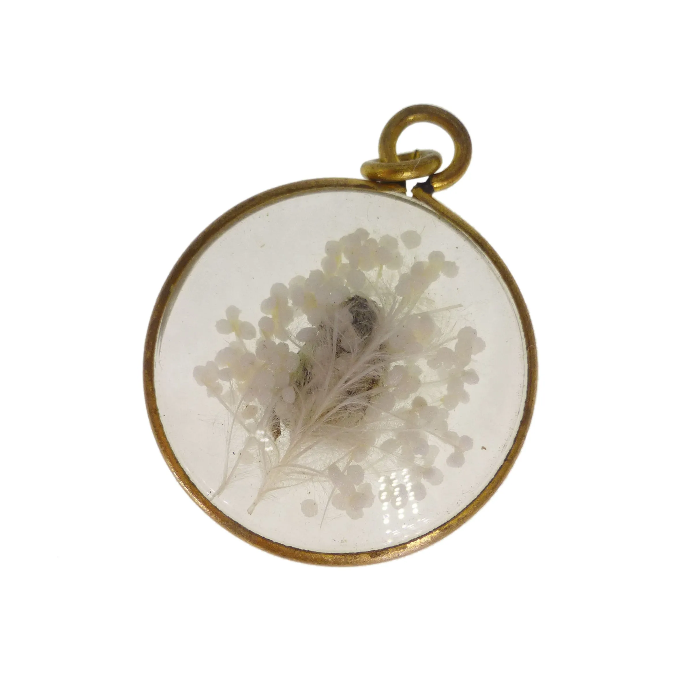 Antique Edwardian Christmas Beetle Scarab Pendant