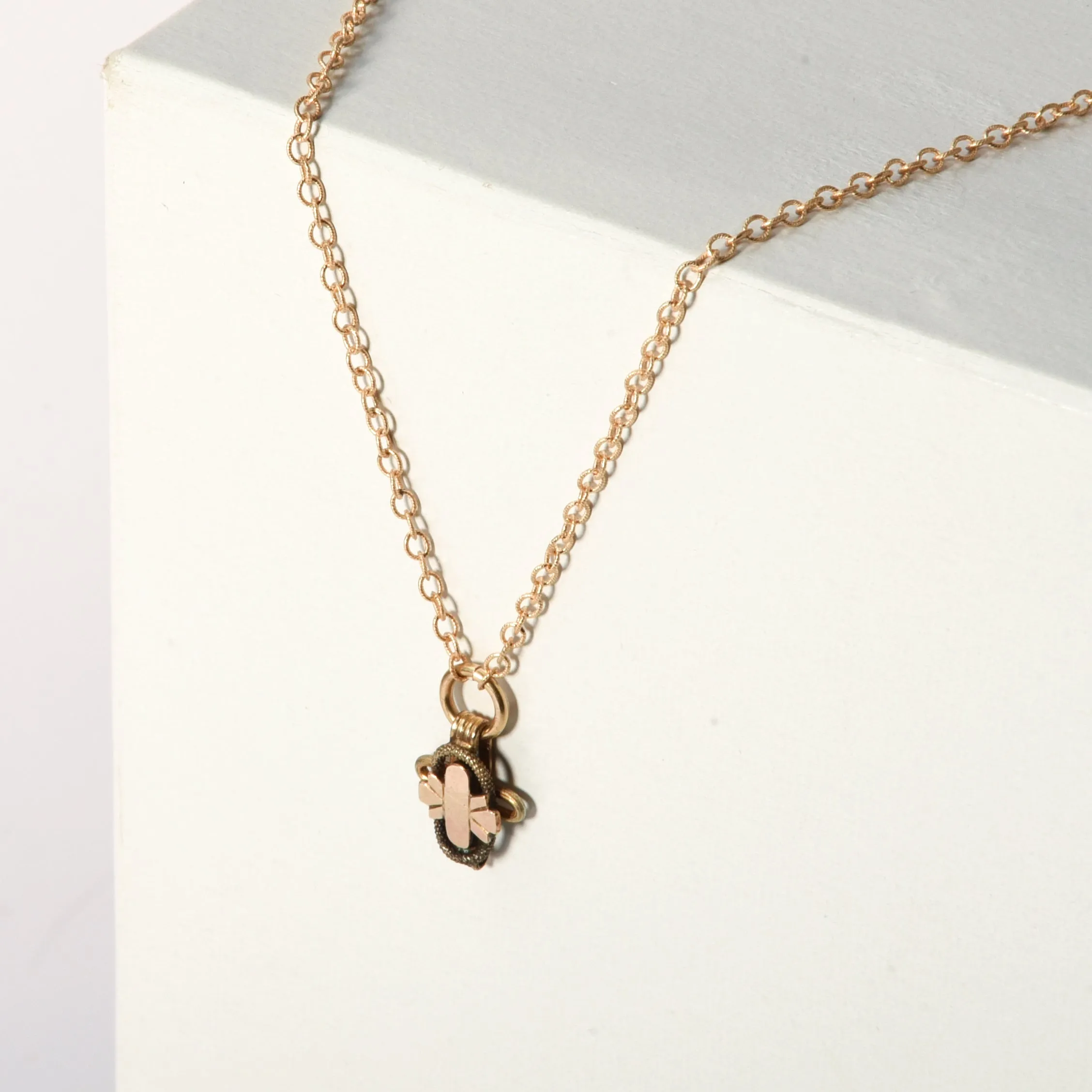 Antique Link Chain Necklace