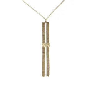 Antique Watch Fob Necklace