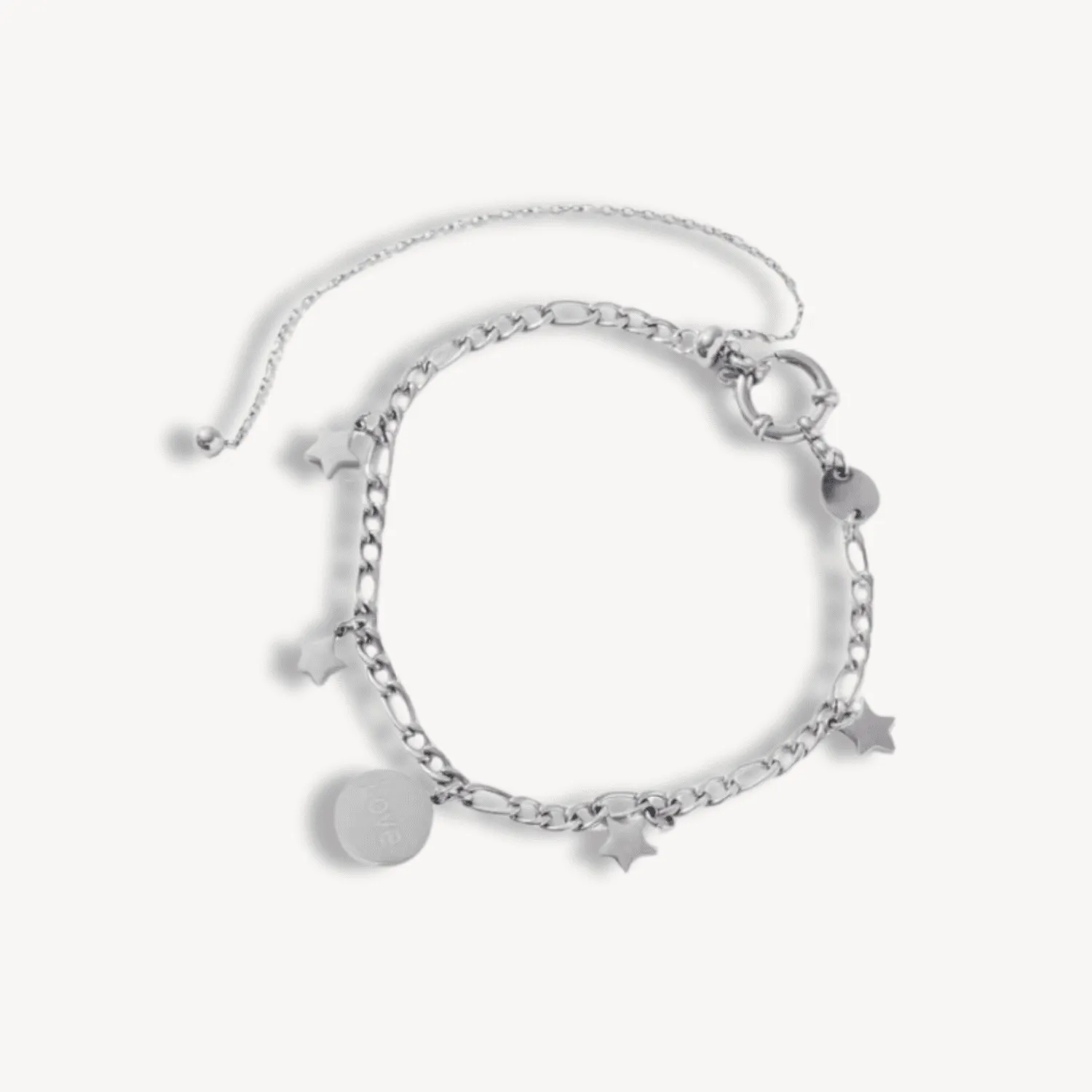 Aphrodite Anklet In Stainless Steel
