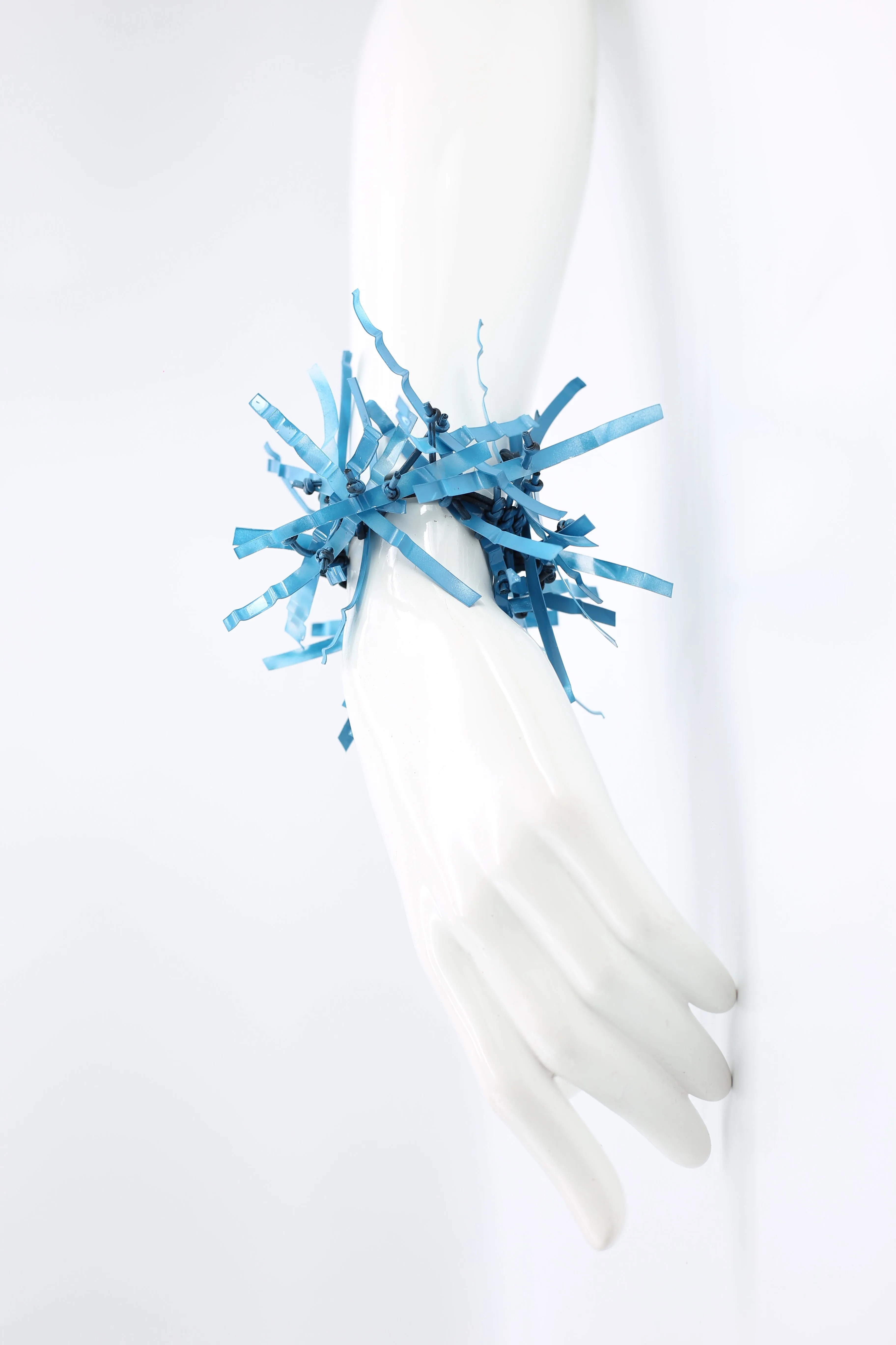 Aqua Willow Tree Bracelets - Hand-painted