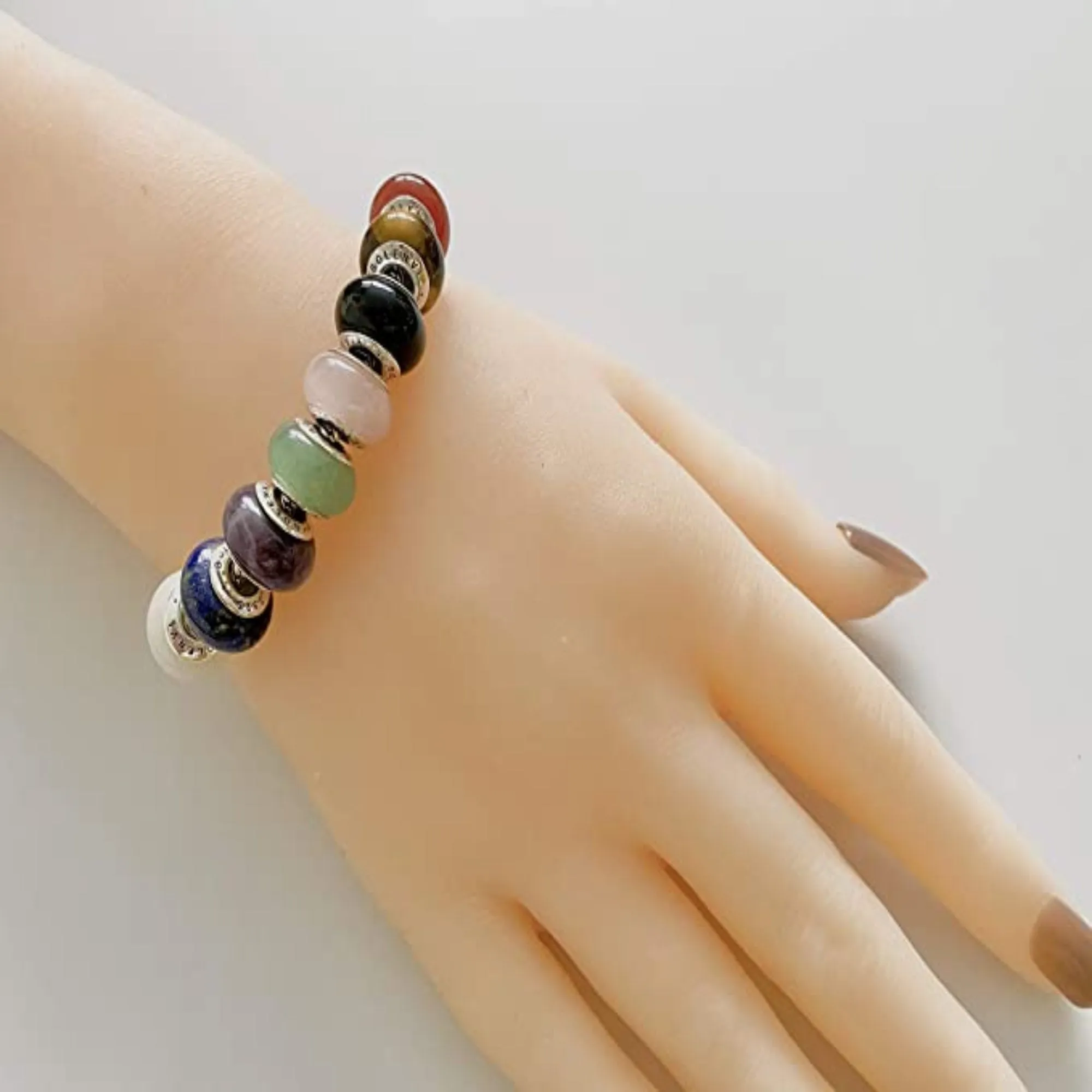 Aventurine Real Chakra Stone Bead Charm