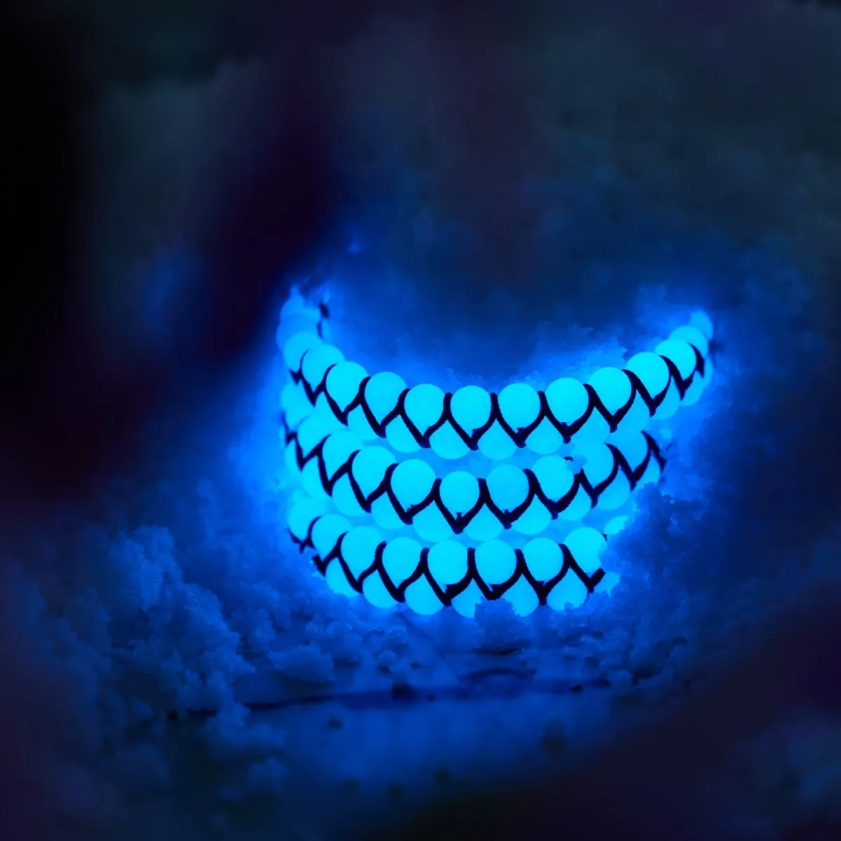 Azure | Lumos Ceramic | Vitality Macrame Bracelet