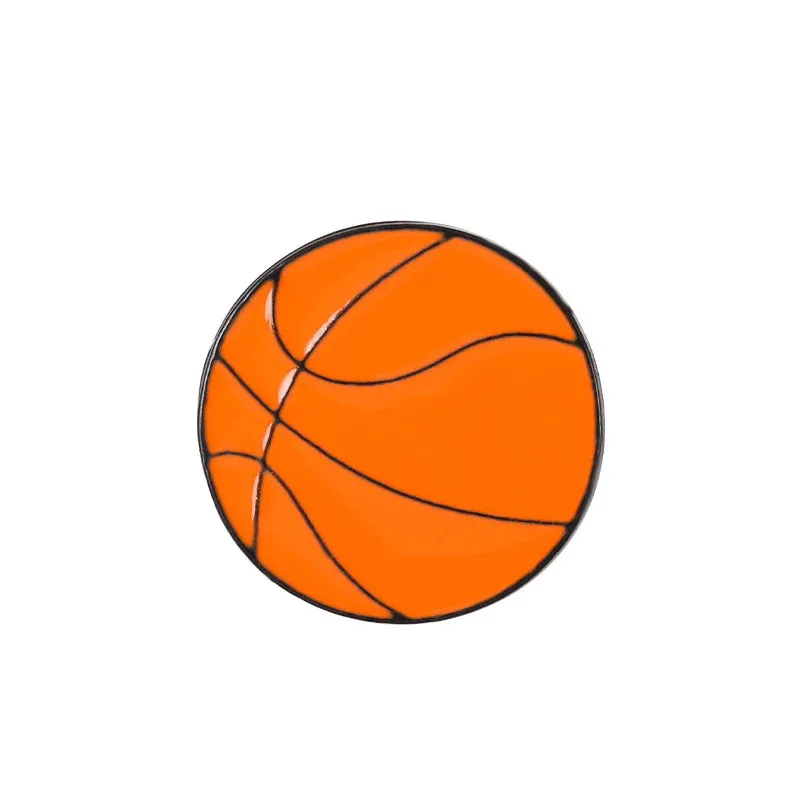 Basketball Clothes Brooch Cartoon Commemorative Gift Metal Badge Accessories Wholesale Bag Pins for Backpacks Backpack Pin Lapel