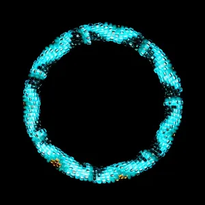 Black Hole | Himalayan Glass Bead Bracelet