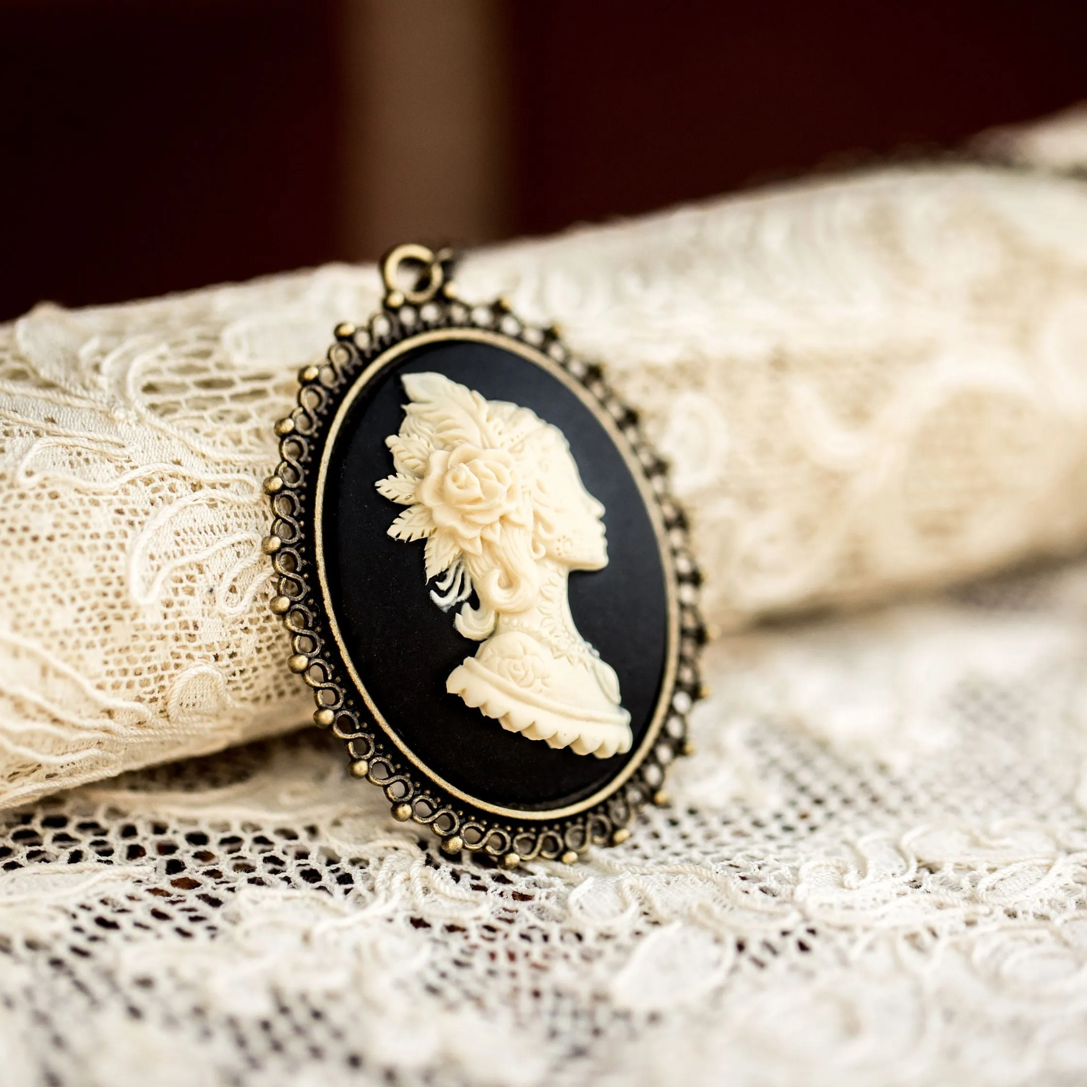 Black, Indigenous and People of Color Cameo Necklaces
