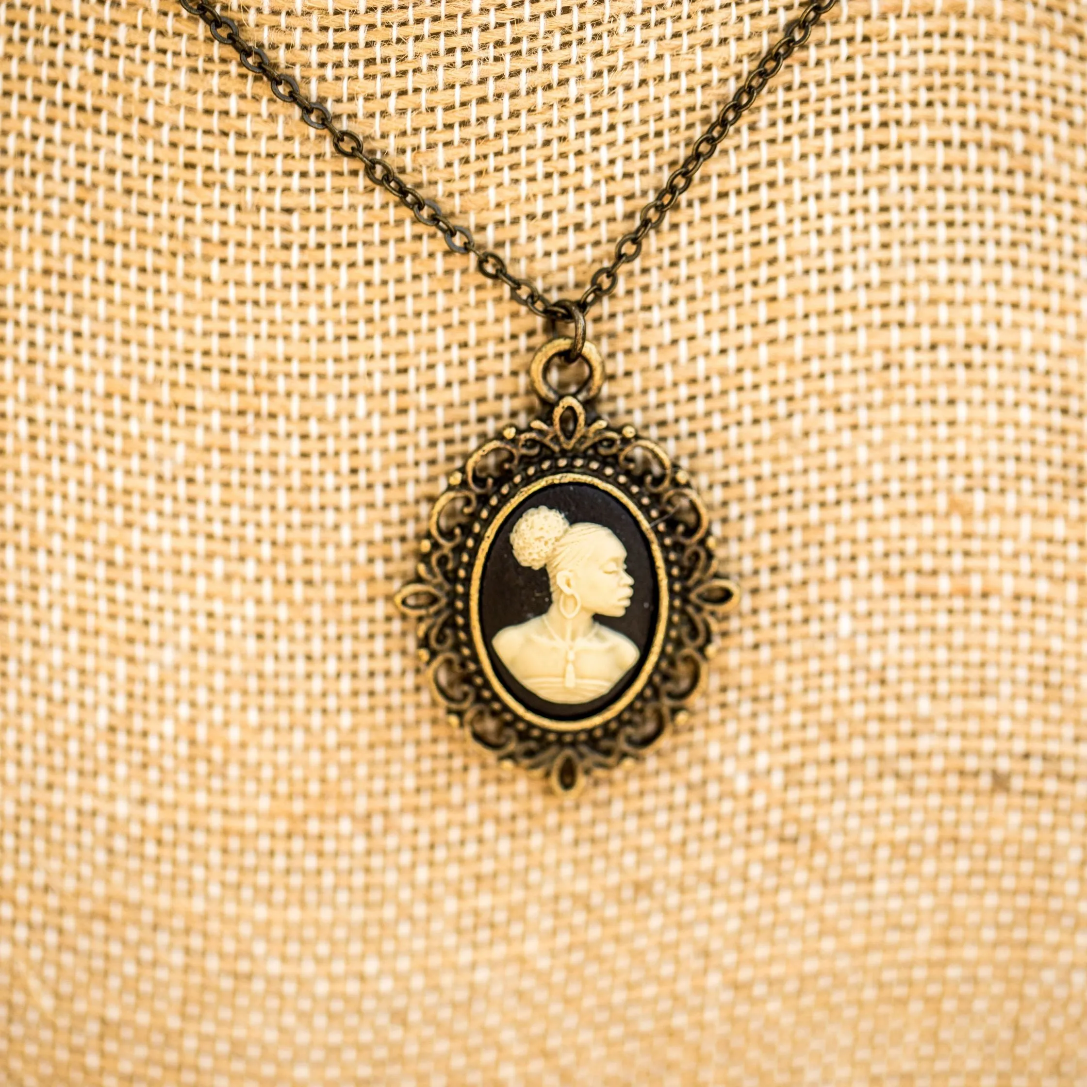 Black, Indigenous and People of Color Cameo Necklaces
