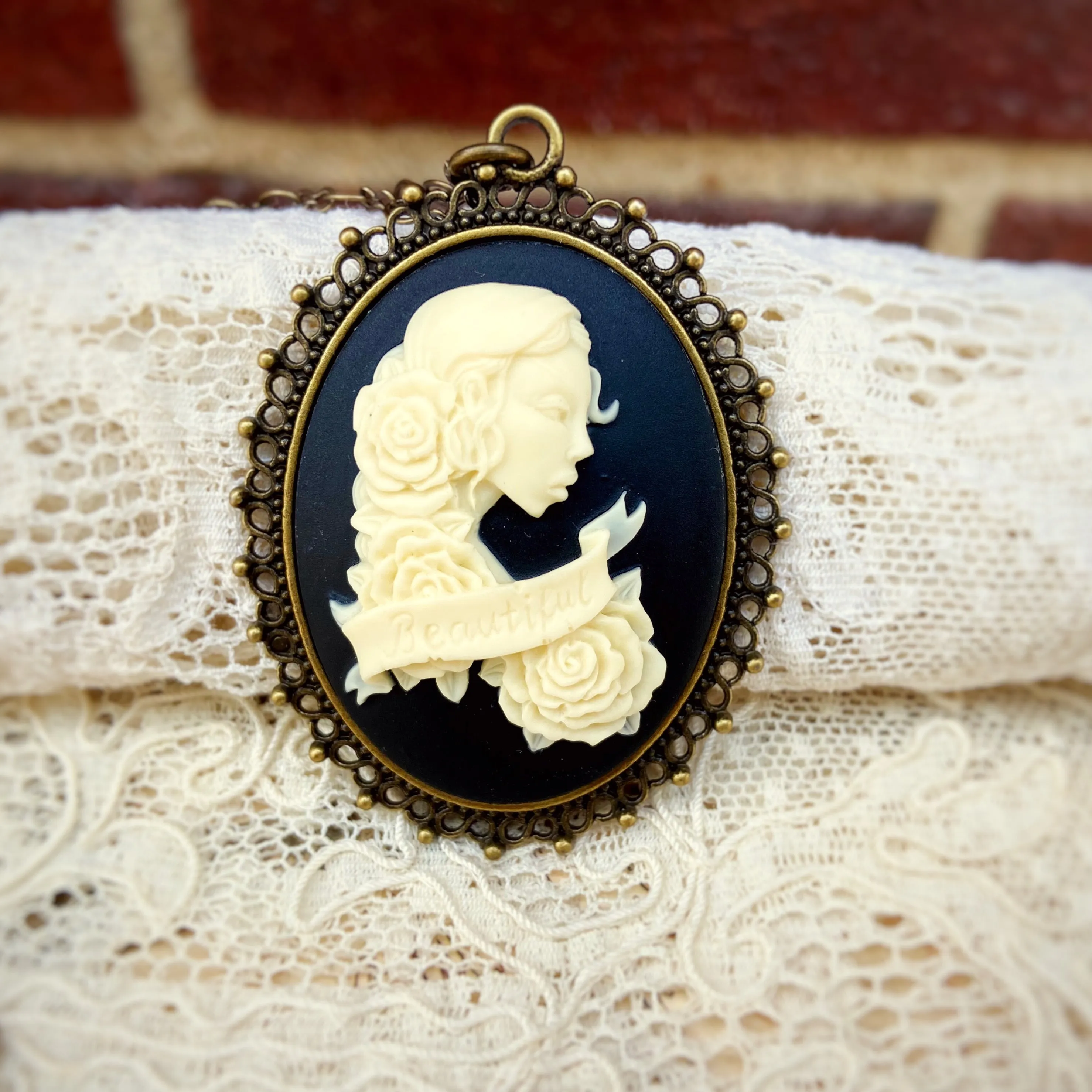 Black, Indigenous and People of Color Cameo Necklaces