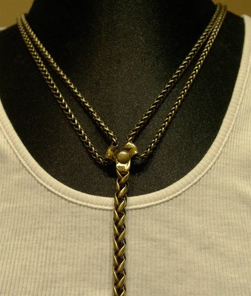 Bliss Lau Ornament Top Gold Chain Vest