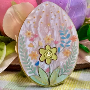 Blossom egg - Brooch - Set of 2