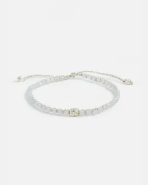 Blue Lace Bracelet | Silver
