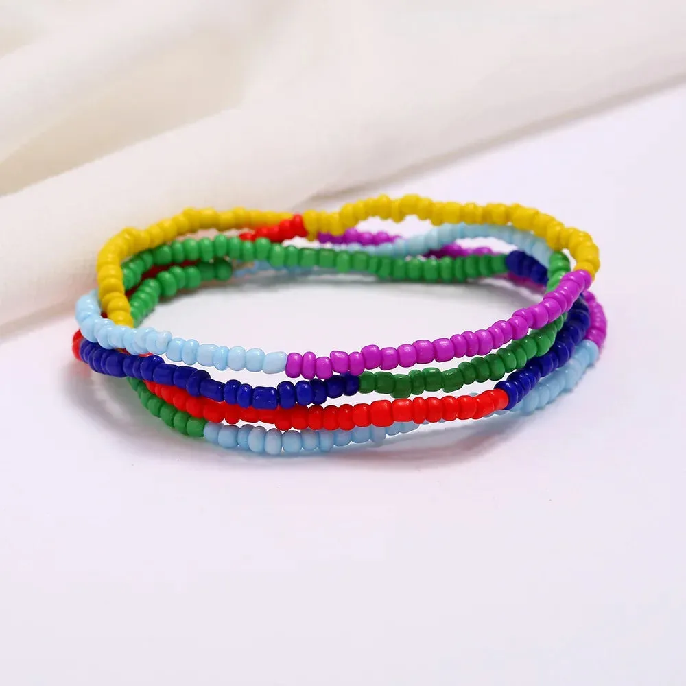 Bohemia Beads Ankle Bracelet Body Jewelry Summer Handmade Beach Anklets For Women Waistchain Foot Chain Girls Accessories Gifts
