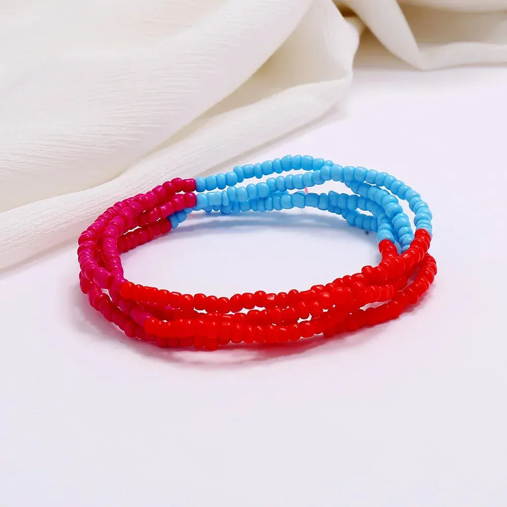 Bohemia Beads Ankle Bracelet Body Jewelry Summer Handmade Beach Anklets For Women Waistchain Foot Chain Girls Accessories Gifts
