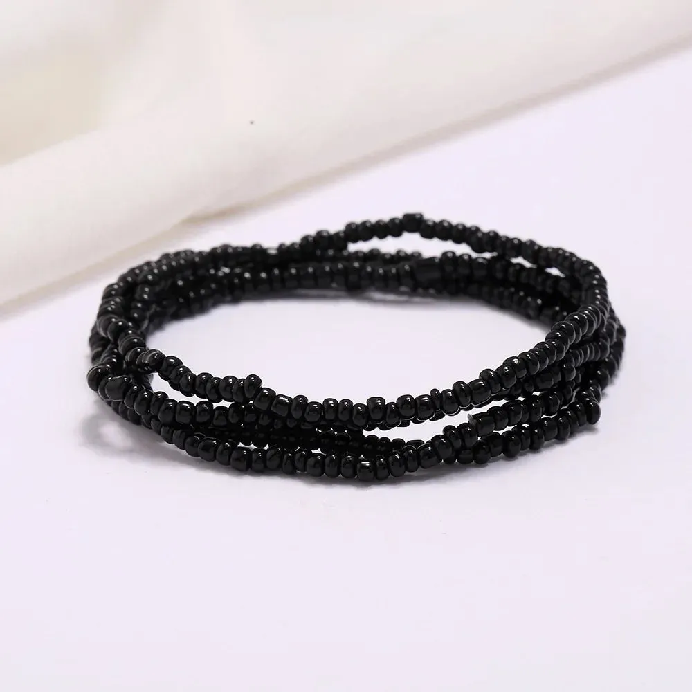 Bohemia Beads Ankle Bracelet Body Jewelry Summer Handmade Beach Anklets For Women Waistchain Foot Chain Girls Accessories Gifts