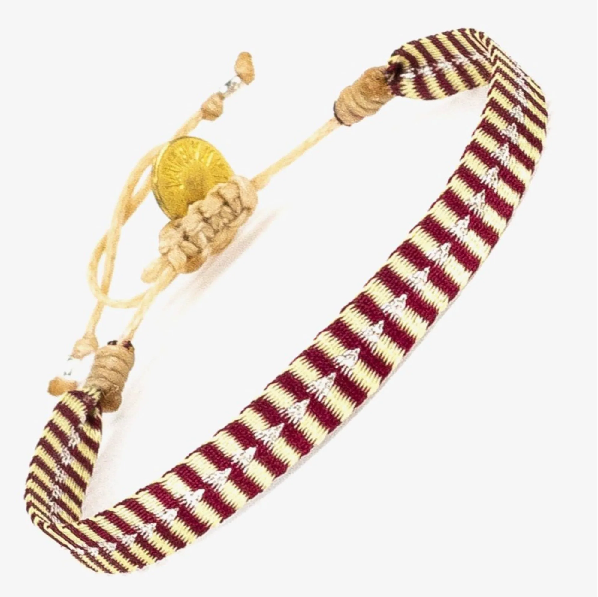 Bracelet Argantinas 120 - Beige & Red