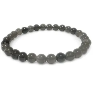 Bracelet tectite Thaïlande AA (boules 6,5-7,5mm)
