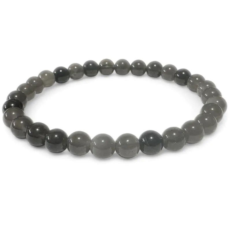 Bracelet tectite Thaïlande AA (boules 6,5-7,5mm)