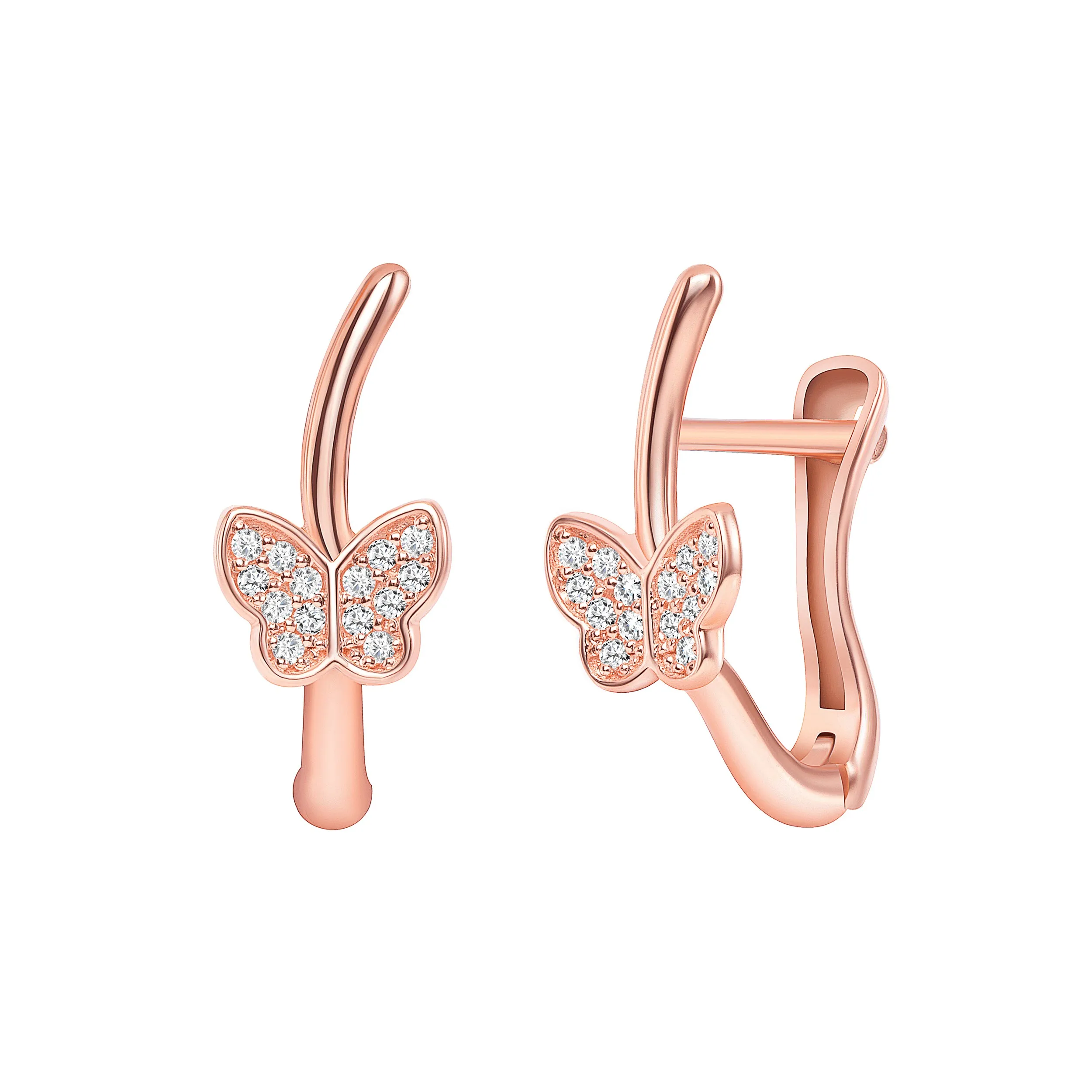 Butterfly Diamond Earrings