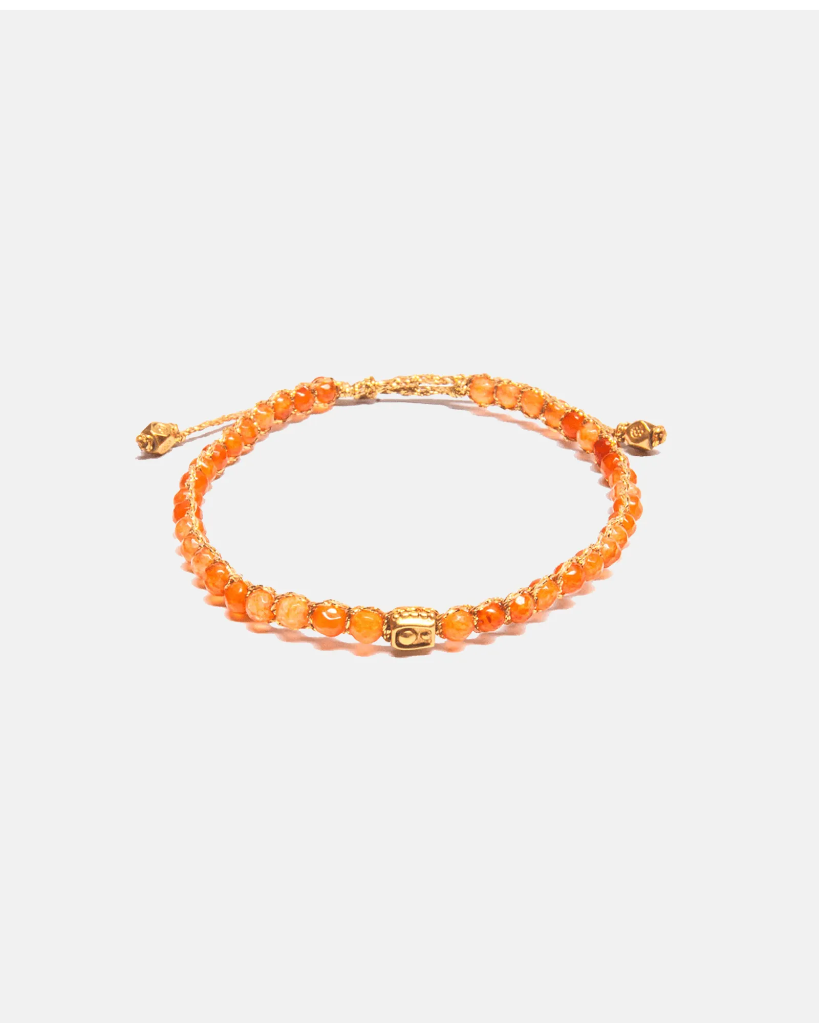Carnelian from Peru Bracelet | Gold