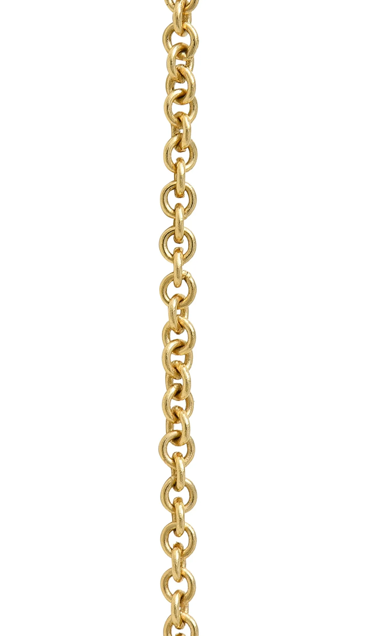 Cartier French Victorian Seed Pearl Plique-A-Jour Enamel 18 Karat Yellow Gold Christening Medallion Antique Pendant Necklace