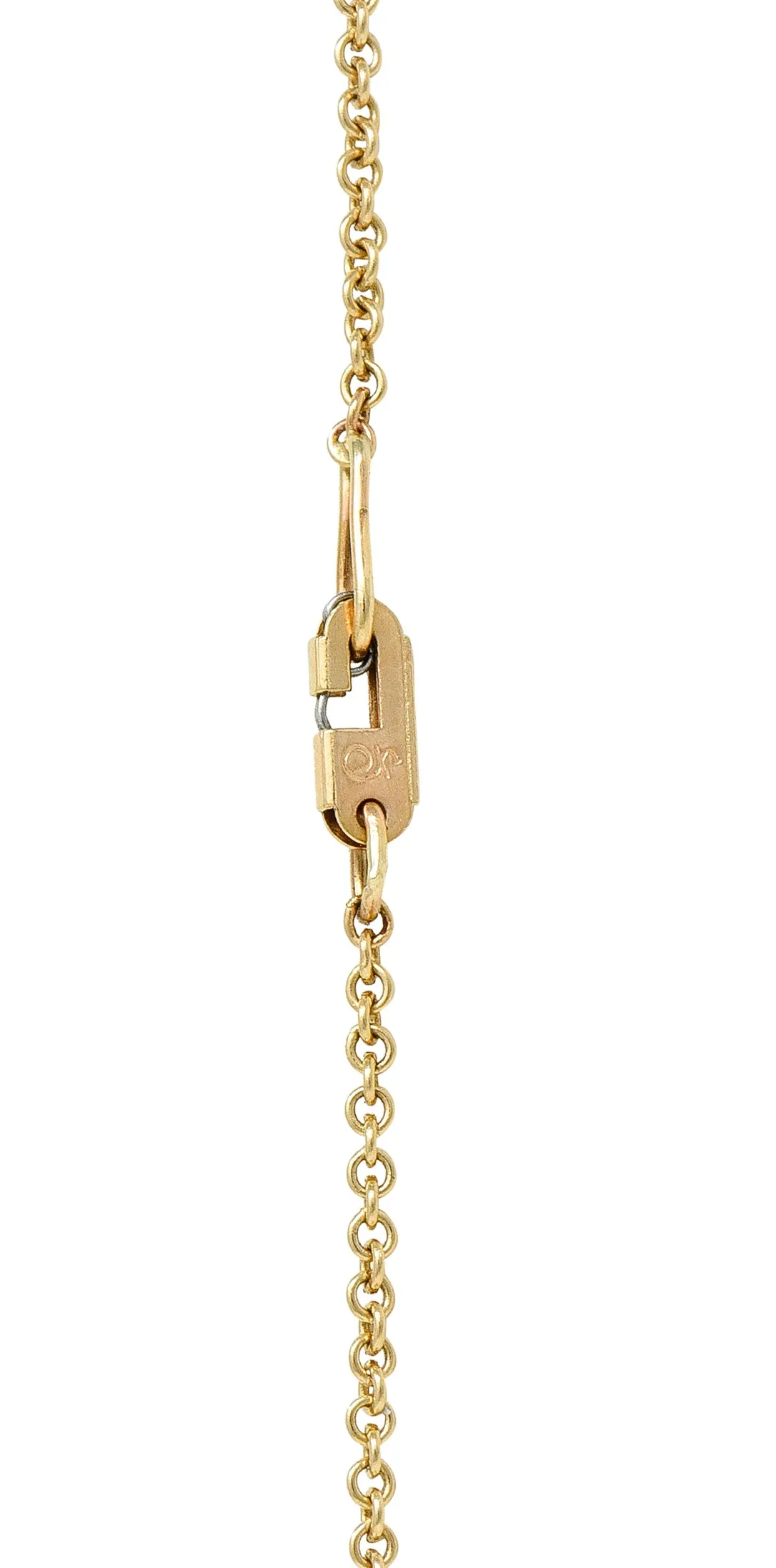 Cartier French Victorian Seed Pearl Plique-A-Jour Enamel 18 Karat Yellow Gold Christening Medallion Antique Pendant Necklace