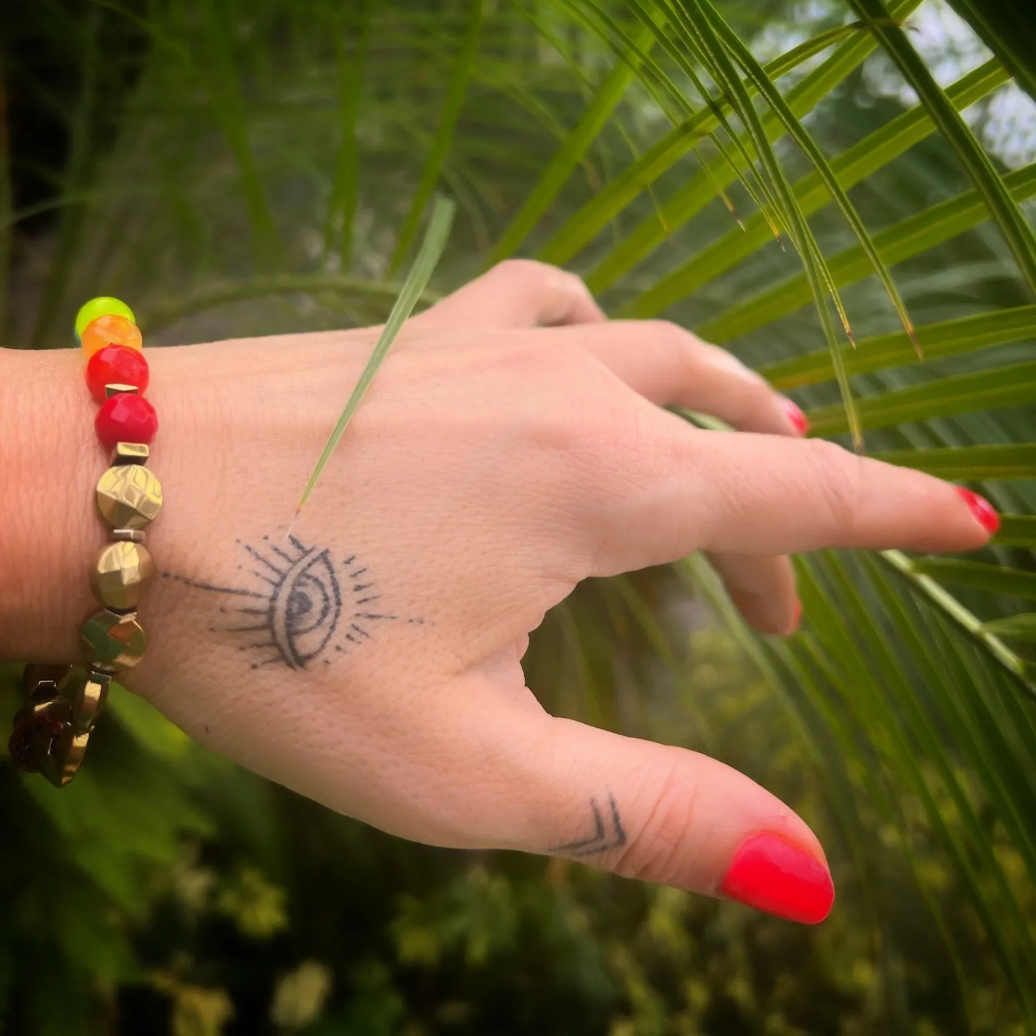 Chakra Colors Balance Beaded Bracelet