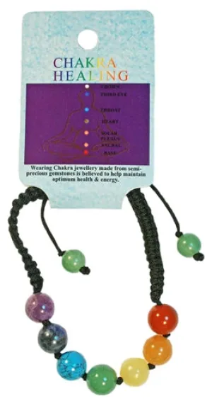 Chakra Healing Crystal Bracelet
