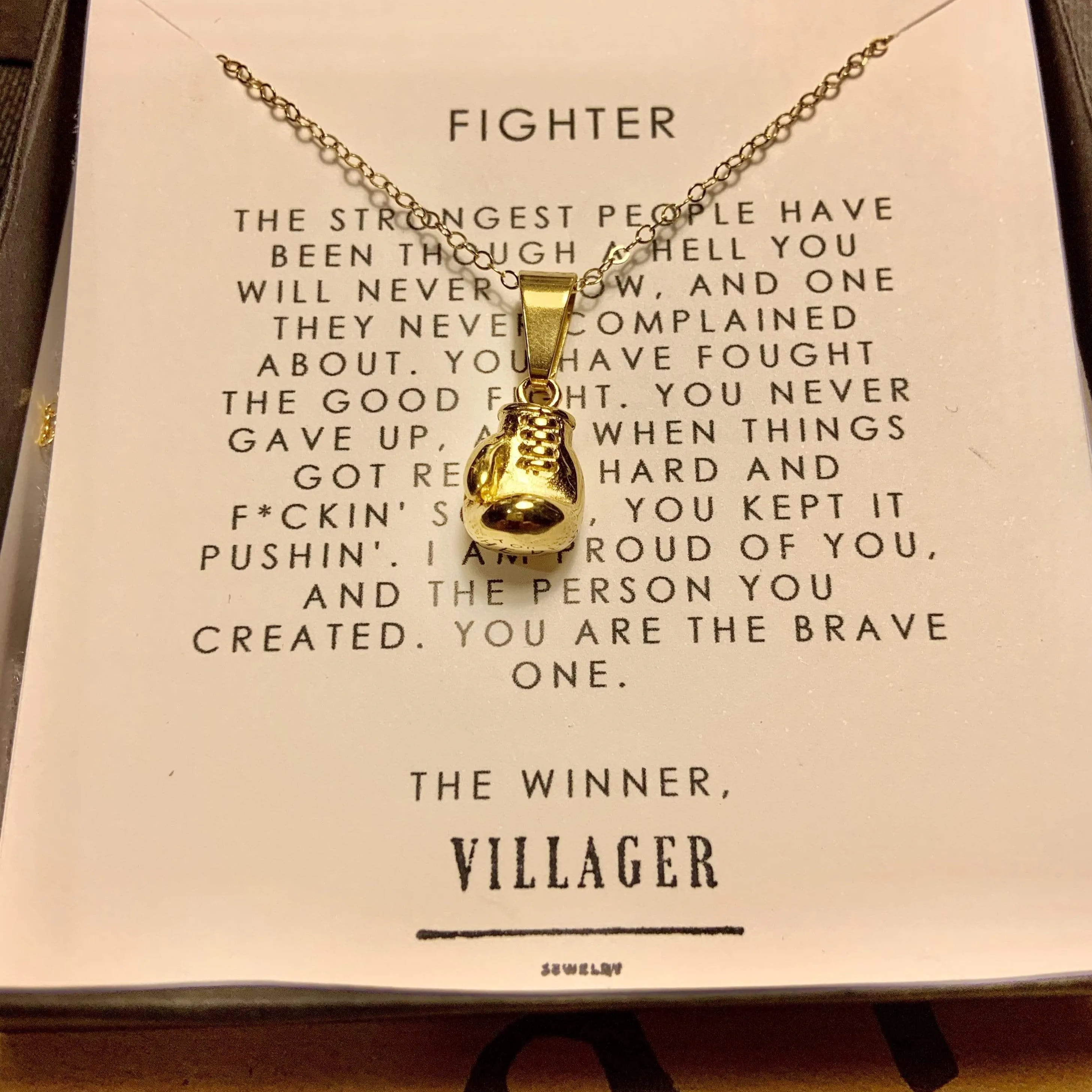 Cheri Fighter Necklace