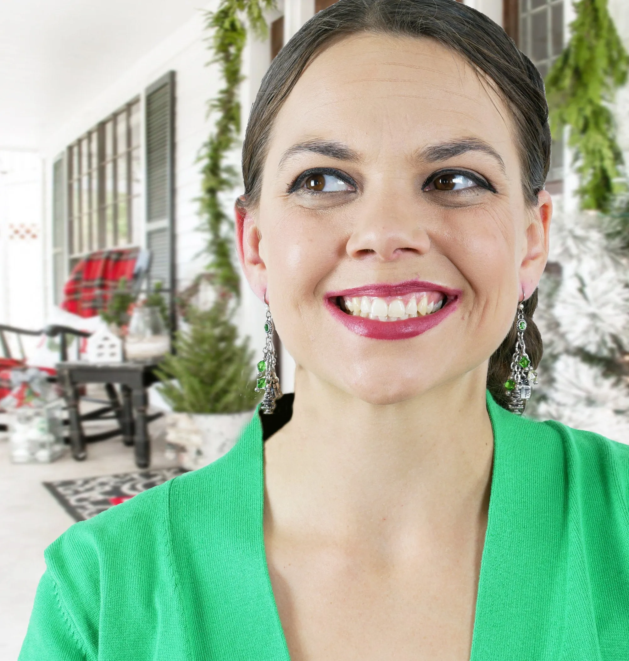 Christmas Tree Earrings